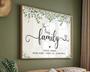 Emotional Rustic Family Canvas - Thoughtful Personalized Country Sign For Home Decor