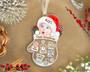 Baby's First Christmas Ornament 2024 – Custom Baby Photo Keepsake for New Parents