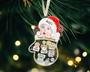 Baby's First Christmas Ornament 2024 – Custom Baby Photo Keepsake for New Parents