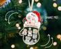 Baby's First Christmas Ornament 2024 – Custom Baby Photo Keepsake for New Parents