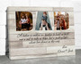 Photo Canvas for Dad - Personalized Father's Day Sign from Kids