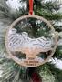 Personalized 2024 Family Tree Of Life Shaker Ornament - Custom Name Holiday Decor For Big Families