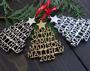 Personalized Wooden Ornament With Family Names For Tree Decoration - Thoughtful Christmas Gift