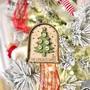 Personalized Family Name Wooden Ornament For Christmas - Secret Santa Gift