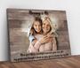 Personalized Loss Of Mom Canvas - Touching Memorial For Mother's Memory