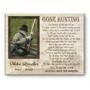 Heartfelt Dad Memorial Canvas Gone Hunting Art - Sympathy Gift For Father’s Day