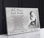 Thoughtful Godparents Proposal Canvas Gift For New Moms – Asking Godparent Frame For Baby's Special Moment