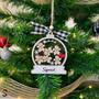 Personalized Last Name Cousin Crew Gingerbread Family Ornament - 2024 Christmas Gift