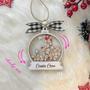 Personalized Last Name Cousin Crew Gingerbread Family Ornament - 2024 Christmas Gift