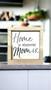 Heartfelt 'Home Is Where Mom Is' Wood Sign For Mother's Day - Personalized Gift For Mom