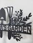 Personalized Nana Garden Metal Sign For Gardeners - Custom Name Yard Decor