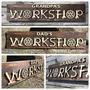 Thoughtful Custom Wood Signs For Dad's Workshop - Perfect Gifts For Stepdad Or Grandpa On Father's Day Or Christmas