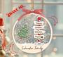 Heartfelt Family Tree Shake Ornament With Last Name For Christmas, Thoughtful Personalized Gift For Holiday DéCor