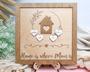 Thoughtful Gift: Personalized Home Is Where Mom Is Wood Sign - Mother's Day, Anniversary, Living Room DéCor