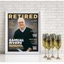 Thoughtful Personalized Photo Retirement Canvas For Men - Retirement Party DéCor