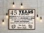 Thoughtful Personalized Retirement Canvas For Entryway - Rustic Distressed DéCor For Retirement Celebration