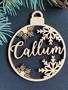 Personalized Wooden Christmas Ornaments For Holiday Decor