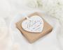 Personalized Our First Christmas As Mr & Mrs Ornament – Newlywed Keepsake Ceramic Wall Art