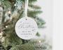 Personalized Our First Christmas As Mr & Mrs Ornament – Newlywed Keepsake Ceramic Wall Art