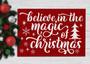 May You Never Be Too Grown Up Christmas Canvas - Red Holiday Decor For Living Room