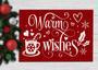 May You Never Be Too Grown Up Christmas Canvas - Red Holiday Decor For Living Room