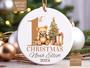 Custom Baby's 1st Christmas Ornament 2024 Keepsake For Baby’s First Xmas