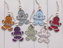 Custom Christmas Name Ornaments For Stockings And Gifts - 3D Gingerbread Snowflake Design