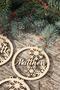 Wooden Christmas Ornaments – Personalized Custom Baubles For Holiday DéCor With Engraved Names Gift