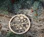 Wooden Christmas Ornaments – Personalized Custom Baubles For Holiday DéCor With Engraved Names Gift