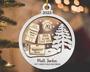 2025 Retirement Shake Ornament - Thoughtful Farewell Gift For Boss's 1st Christmas