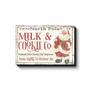 Vintage North Pole Milk And Cookie Canvas Sign For Kitchen - Christmas Wall Art Decor