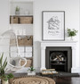 Thoughtful Housewarming Canvas With Custom Watercolor Home - Ideal New Home Or Christmas Gift