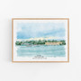 Personalized Housewarming Canvas From Photo For New Homeowners And Wedding Venue Gift