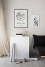 Personalized Watercolor Housewarming Canvas - New Home Gift Idea For Living Room Or Bedroom
