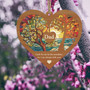 Heartfelt Memorial Suncatcher For Dad - Custom Remembrance Gift For Loss, Bereavement Sympathy Keepsake