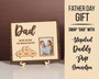 Personalized Dad Puzzle Wood Sign For Father's Day - Touching Home DéCor Gift