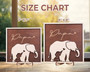 Thoughtful Elephant Family Wood Sign - Personalized Gift For Mom, Dad, Grandma & Grandpa For Mother's Day Or Father's Day Decor
