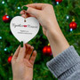 Personalized "Family Is Forever" Ornament - Heartfelt Holiday Gift