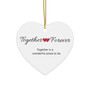 Personalized "Family Is Forever" Ornament - Heartfelt Holiday Gift