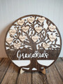 Thoughtful Family Like Branches Sign For Grandma - Personalized Wood Decor For Christmas And Anniversary Gift