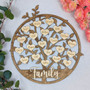 Personalized Family Like Branches Wood Sign Mother's Day Gift For Mom