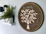 Personalized 'Family Like Branches' Wooden Sign - Thoughtful Keepsake For Mom & Dad's 5-Year Anniversary Or Christmas