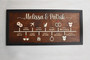 Family Timeline Love Story Wood Sign - Thoughtful Anniversary Gift For Couples
