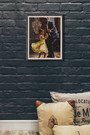 Emotional Father Daughter Dance Canvas For Black Families - Personalized Wall Art For Living Room