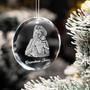 Personalized Grandpa Memorial Art Ornament With Photo Engraving - Touching Christmas Gift For Family Decor