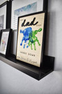 Personalized Hands Down Dad Sign Canvas For Father's Day - Custom Handprints And Message Decor