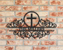 Holy Family Personalized Metal Sign - Touching Christian Home DéCor