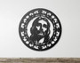 Personalized Jesus Portrait Metal Sign For Christian Milestone Gifts - Baptism, Easter, Christmas, Spiritual Art
