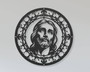 Personalized Jesus Portrait Metal Sign For Christian Milestone Gifts - Baptism, Easter, Christmas, Spiritual Art