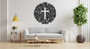 Personalized Holy Family Metal Sign For Christmas - Modern Christian Wall Art For Living Room
